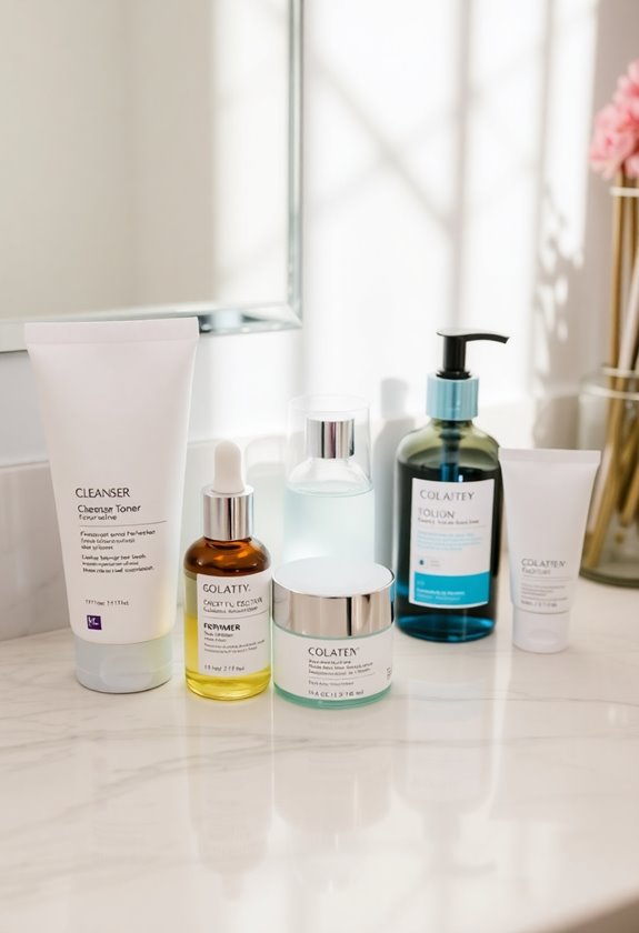 acne fighting morning skincare routine