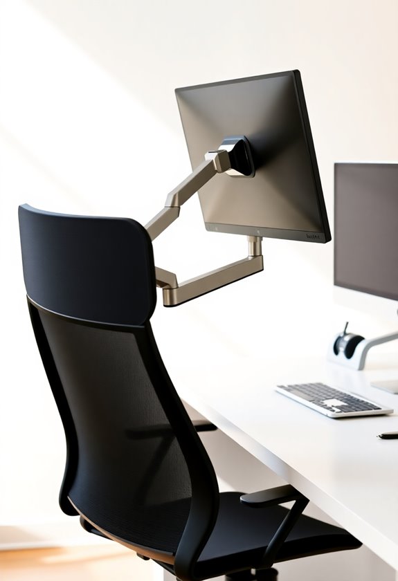 adjustable monitor arm benefits