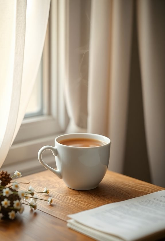 calmness in social interactions