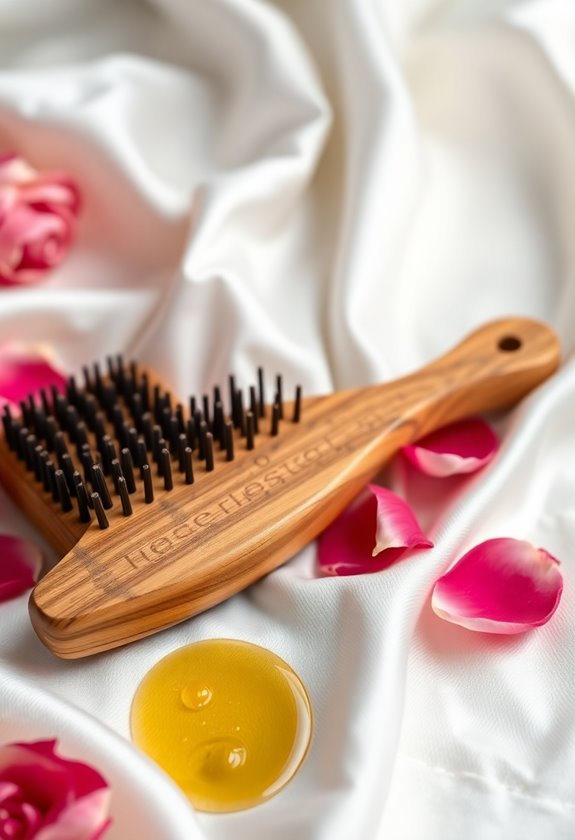 careful hair untangling method
