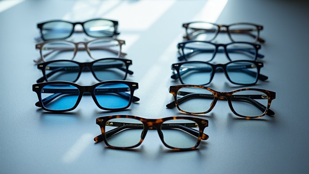 choosing blue light glasses