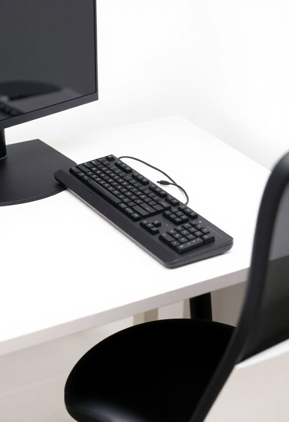 correct keyboard placement essential