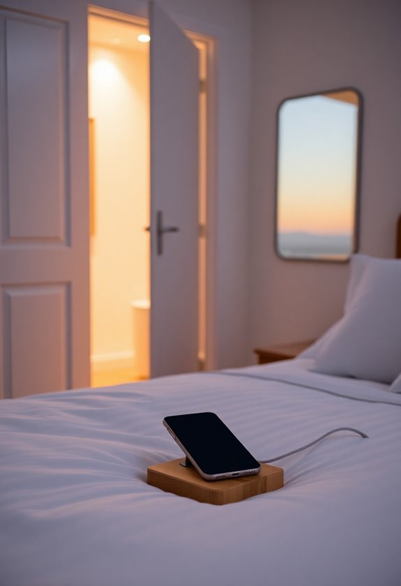 create digital detox spaces