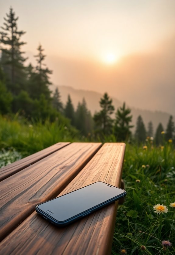 disconnect to reconnect nature