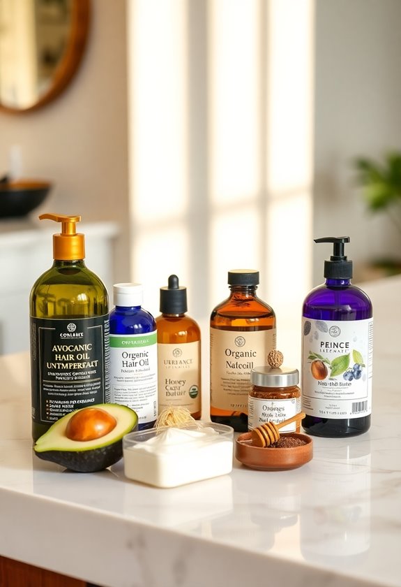 nourishing hair treatment routine