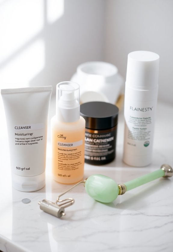 quick morning skincare routine
